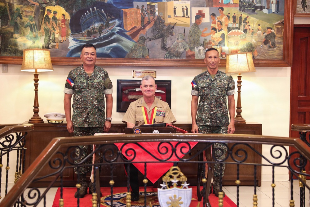 The 38th Assistant Commandant of the Marine Corps tours the Philippines