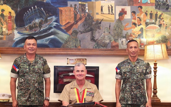 The 38th Assistant Commandant of the Marine Corps tours the Philippines
