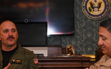 USS Carl Vinson (CVN70) hosts round table discussion with Sailors