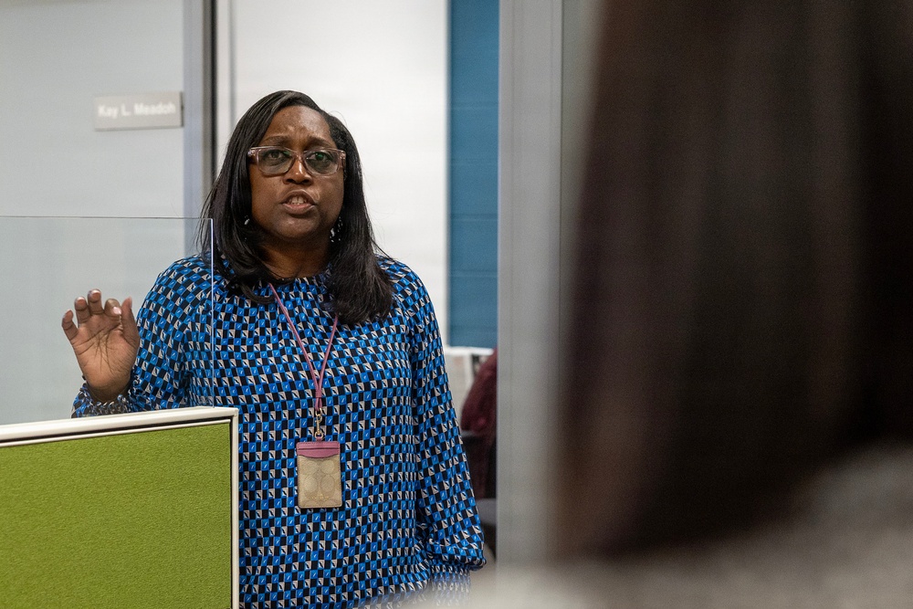 AMPO employees visit USAFMCOM HQ