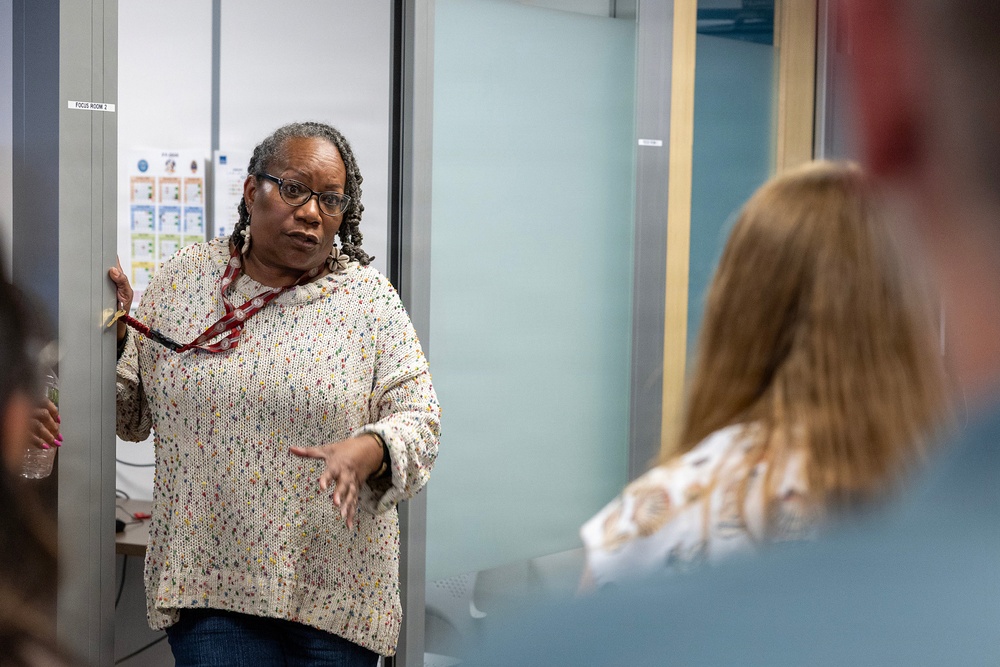 AMPO employees visit USAFMCOM HQ