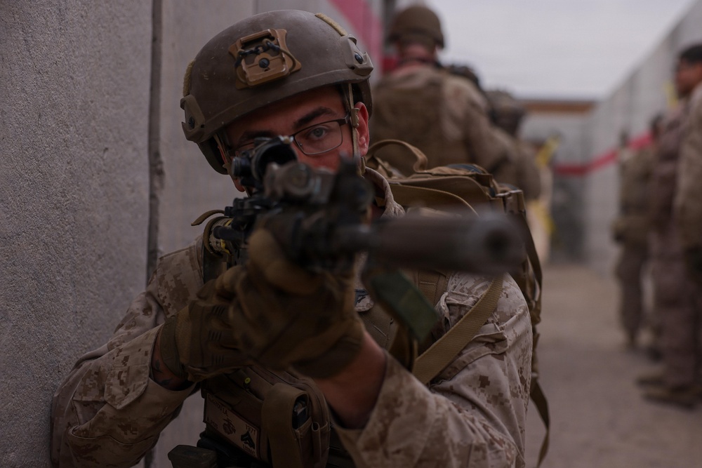 2nd Marine Division conducts urban warfighting training at Marine Corps Air Ground Combat Center