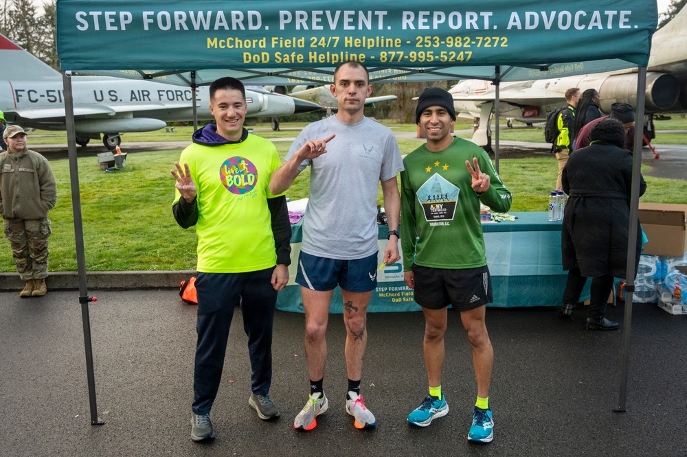 Team McChord SAPR Hosts 5K Glow Run