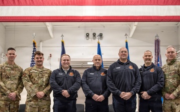 Kentucky Air Guard firefighters honored for civilian plane-crash response