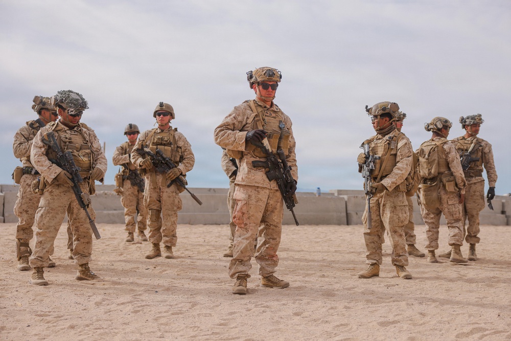 2nd Marine Division conducts urban warfighting training at Marine Corps Air Ground Combat Center