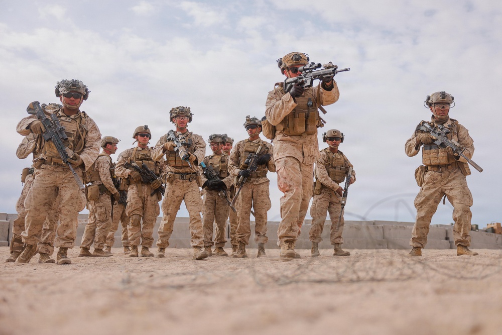 2nd Marine Division conducts urban warfighting training at Marine Corps Air Ground Combat Center