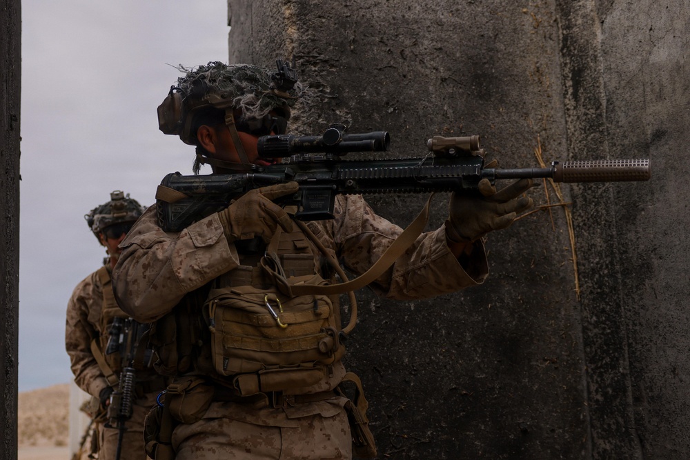 2nd Marine Division conducts urban warfighting training at Marine Corps Air Ground Combat Center