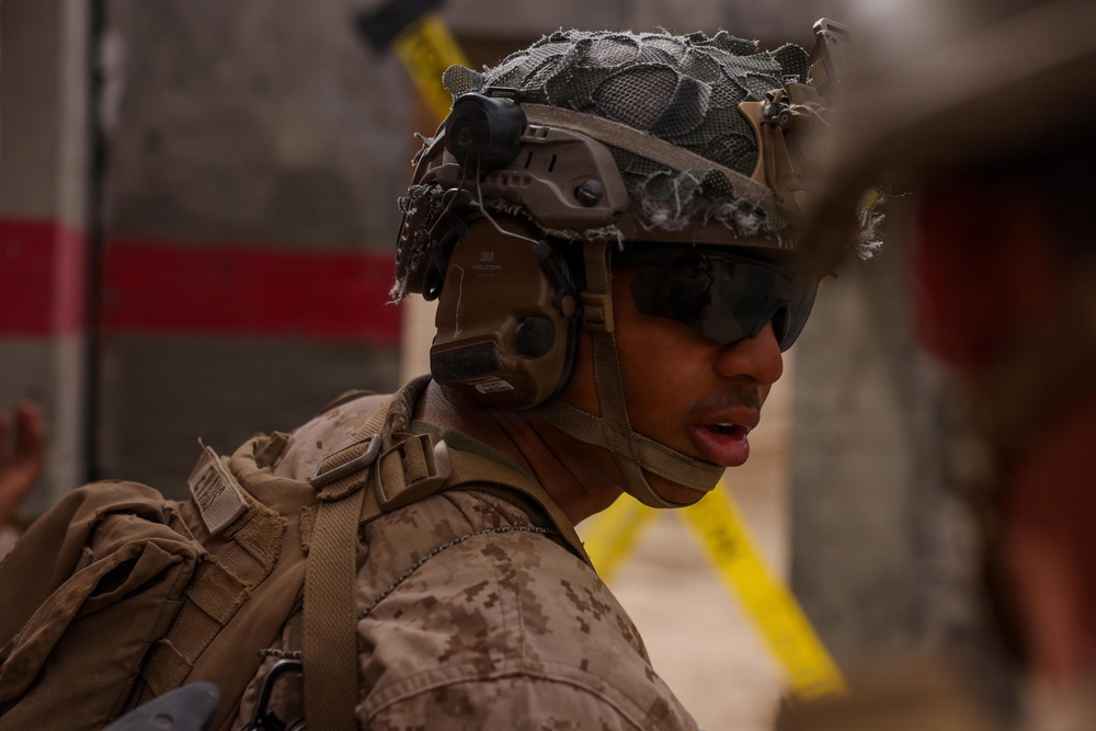 2nd Marine Division conducts urban warfighting training at Marine Corps Air Ground Combat Center