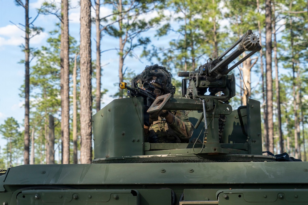 101st Airborne Division Soldiers conduct security operations during JRTC rotation at Fort Polk