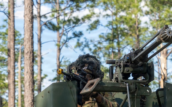 101st Airborne Division Soldiers conduct security operations during JRTC rotation at Fort Polk