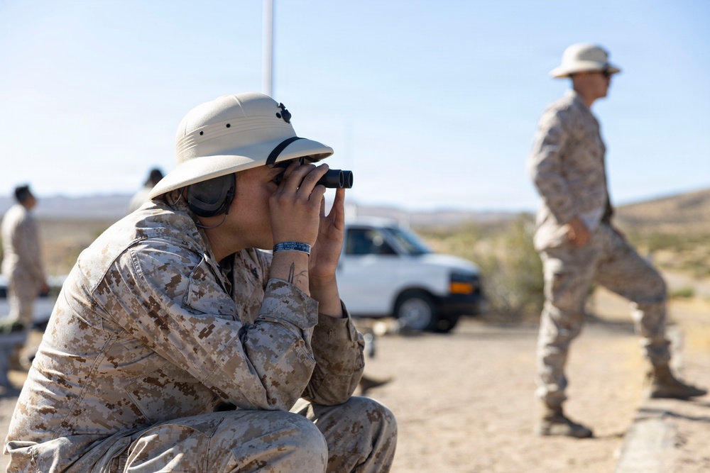 U.S. Marines conduct Annual Rifle Qualification at MCLB Barstow