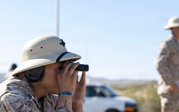 U.S. Marines conduct Annual Rifle Qualification at MCLB Barstow