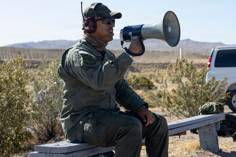 U.S. Marines conduct Annual Rifle Qualification at MCLB Barstow