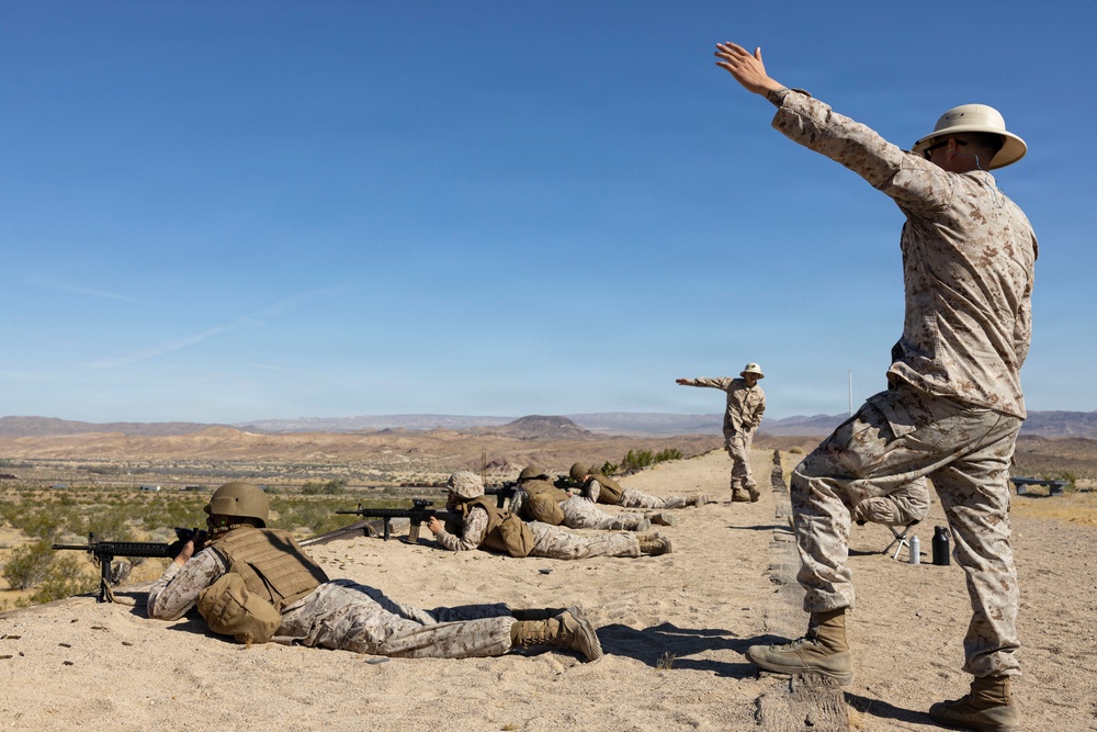 U.S. Marines conduct Annual Rifle Qualification at MCLB Barstow