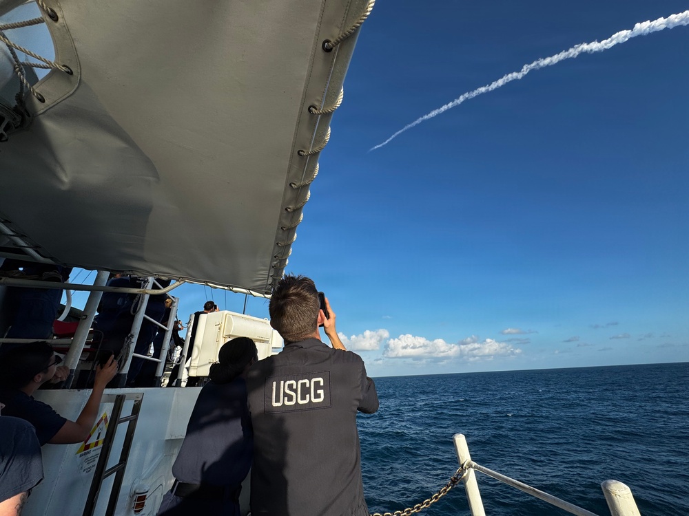USCGC Campbell crew maintains readiness during Caribbean patrol
