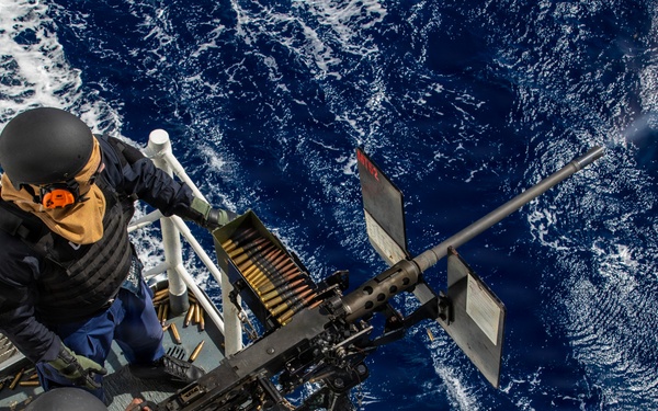 USCGC Campbell crew maintains readiness during Caribbean patrol
