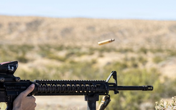 U.S. Marines conduct Annual Rifle Qualification at MCLB Barstow