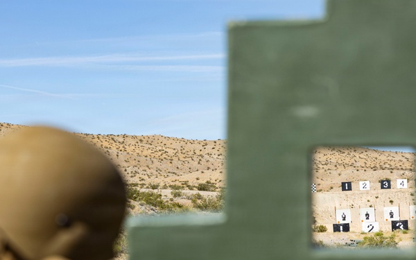 U.S. Marines conduct Annual Rifle Qualification at MCLB Barstow