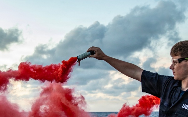 USCGC Campbell crew maintains readiness during Caribbean patrol