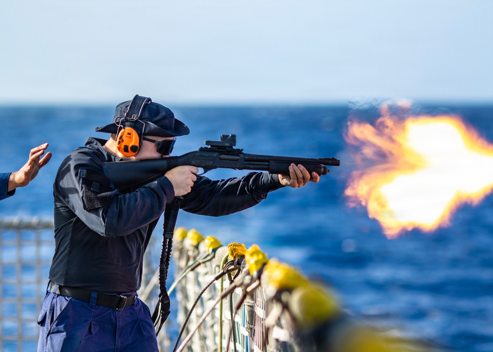 USCGC Campbell crew maintains readiness during Caribbean patrol