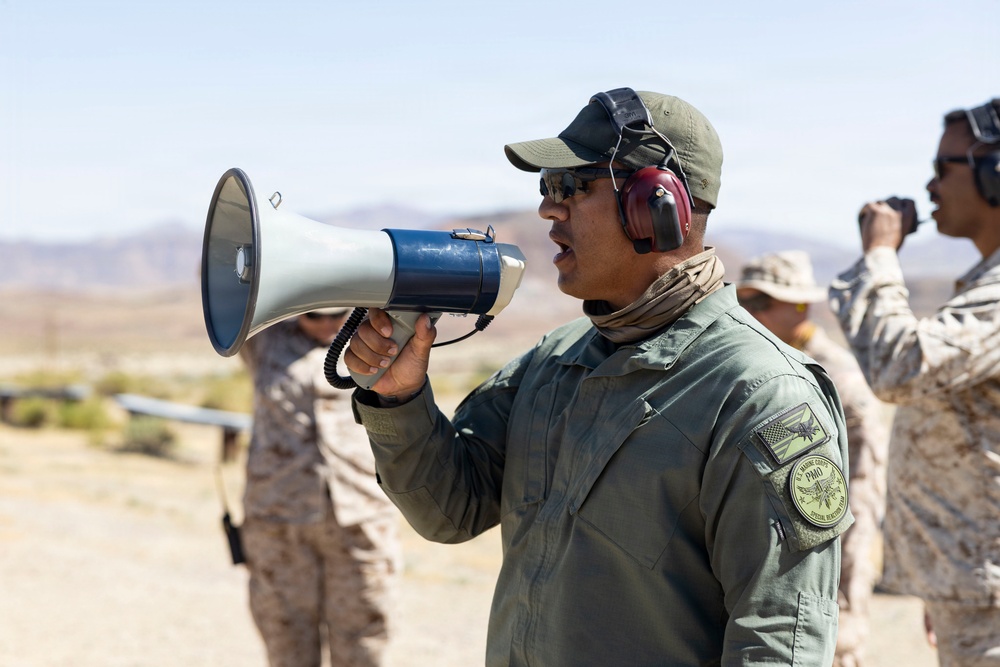 U.S. Marines conduct Annual Rifle Qualification at MCLB Barstow