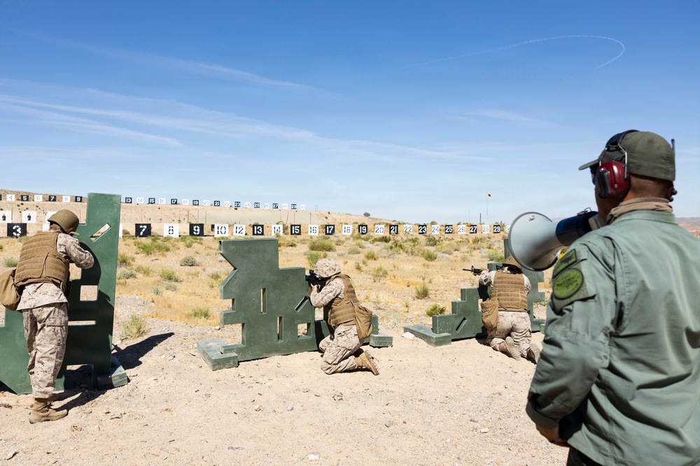 U.S. Marines conduct Annual Rifle Qualification at MCLB Barstow