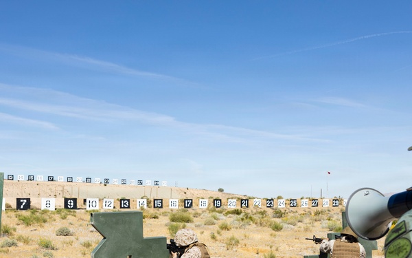 U.S. Marines conduct Annual Rifle Qualification at MCLB Barstow