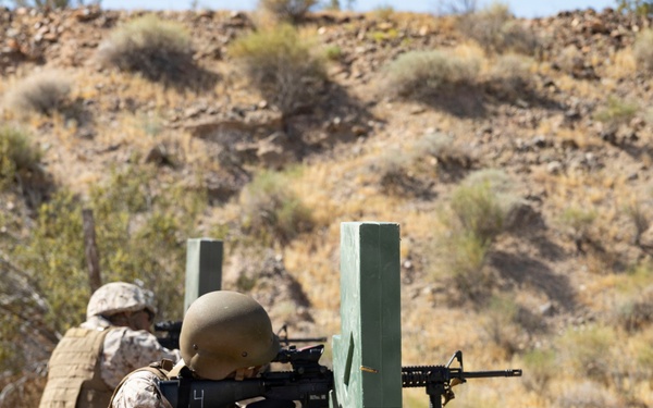 U.S. Marines conduct Annual Rifle Qualification at MCLB Barstow