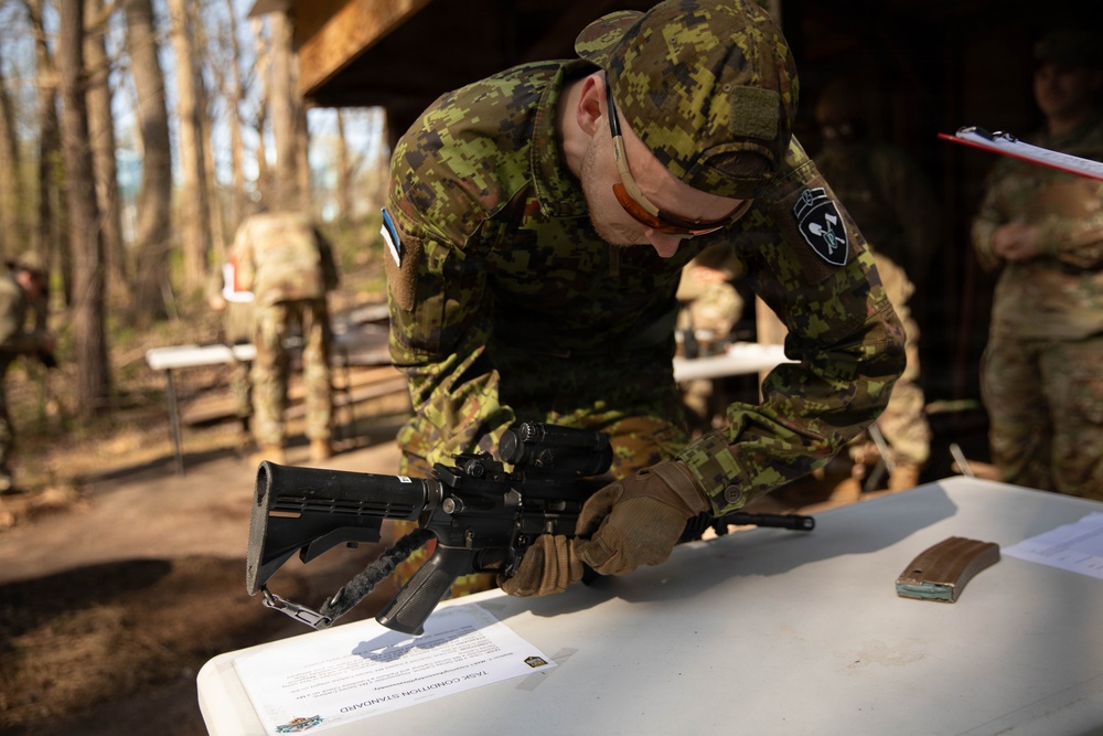 Assembling an M4 Rifle