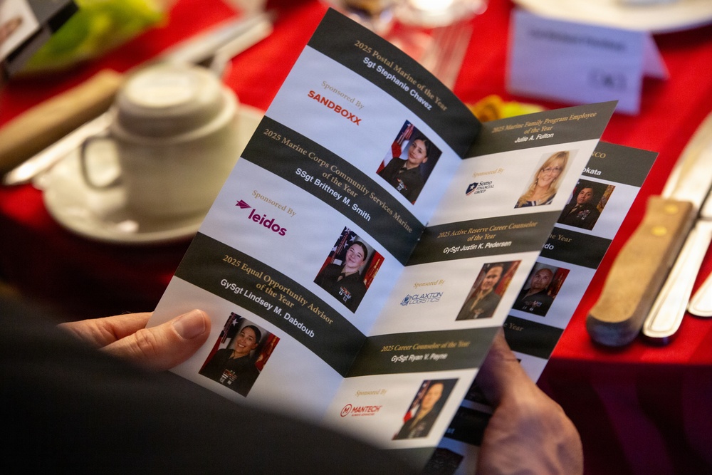 2025 Marine Corps Association Manpower and Reserve Awards Dinner