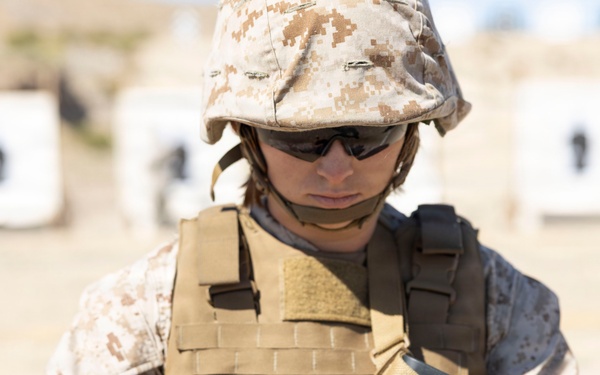 U.S. Marines conduct Annual Rifle Qualification at MCLB Barstow