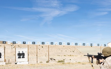 U.S. Marines conduct Annual Rifle Qualification at MCLB Barstow