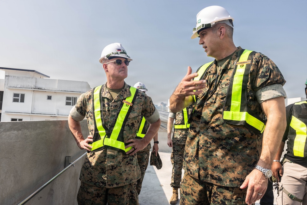 The 38th Assistant Commandant of the Marine Corps visits Camp Aguinaldo
