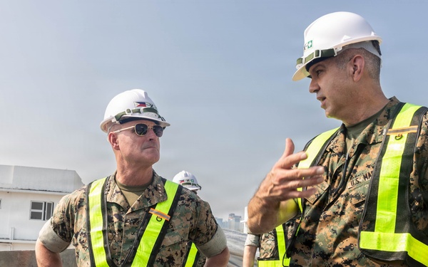 The 38th Assistant Commandant of the Marine Corps visits Camp Aguinaldo