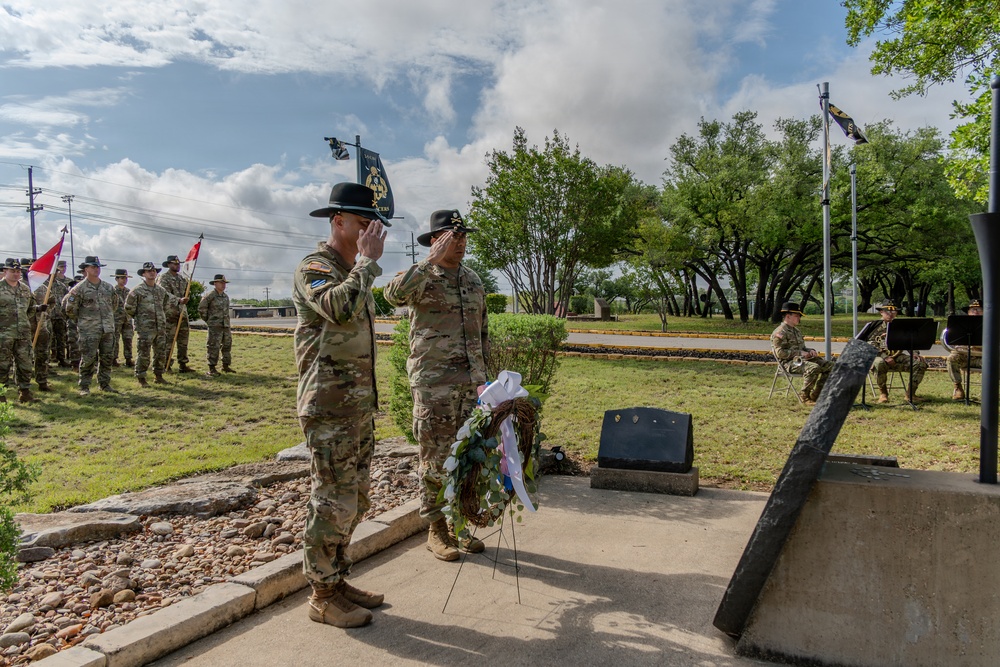 Lancer Battalion Siege of Sadr City memorial ceremony