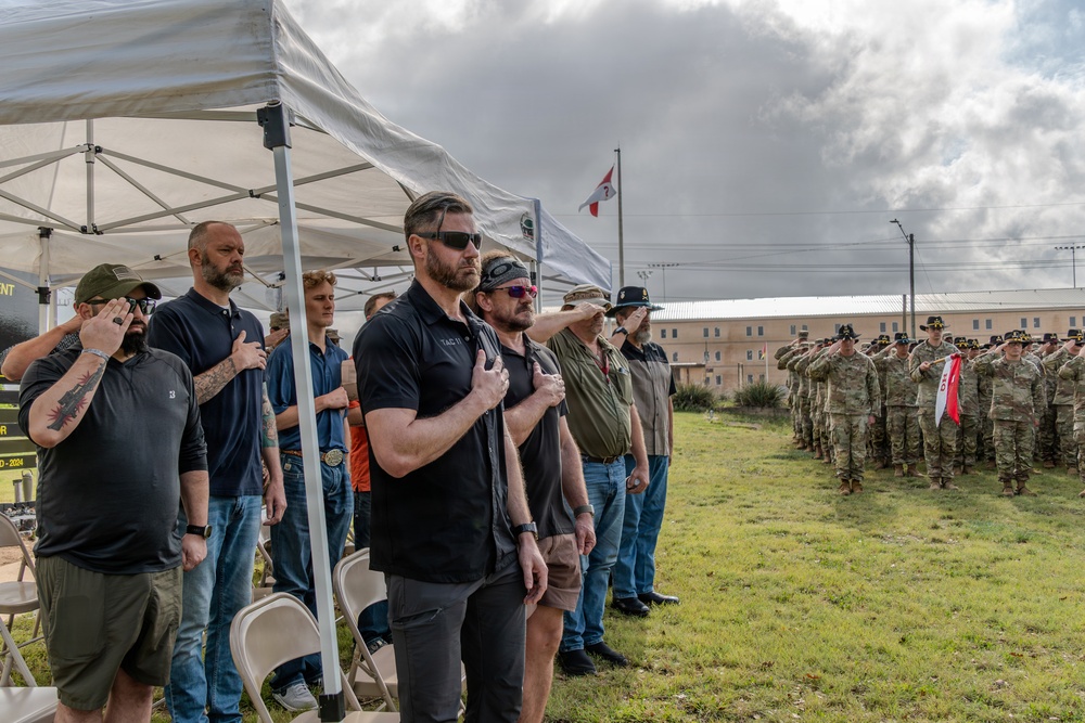 Lancer Battalion Siege of Sadr City memorial ceremony