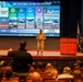 Gen. Reed, Commander of U.S. Transportation Command, engages with Naval War College faculty and students