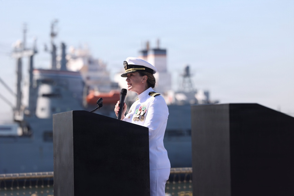 USS Tortuga (LSD 46) Change of Command