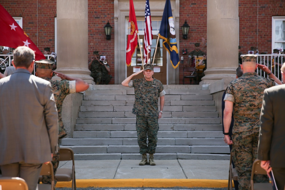 Portfolio Acquisition Executive Marine Corps Establishment Ceremony