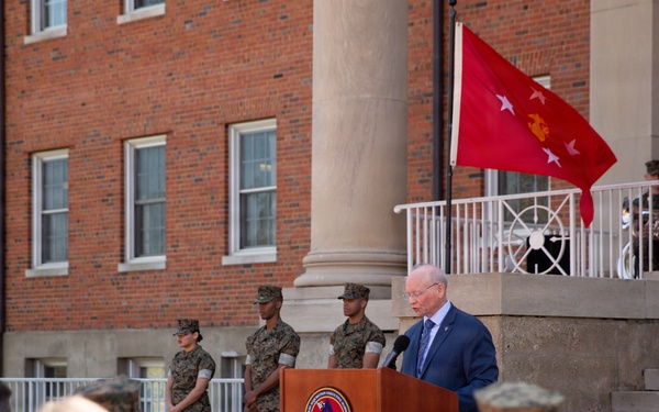 Portfolio Acquisition Executive Marine Corps Establishment Ceremony