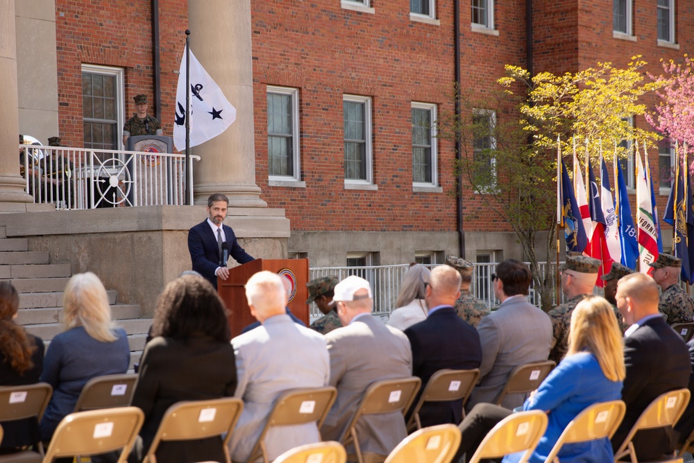 Portfolio Acquisition Executive Marine Corps Establishment Ceremony