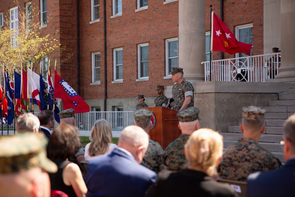 Portfolio Acquisition Executive Marine Corps Establishment Ceremony