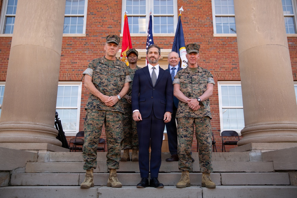 Portfolio Acquisition Executive Marine Corps Establishment Ceremony