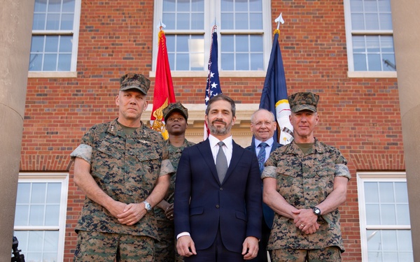 Portfolio Acquisition Executive Marine Corps Establishment Ceremony
