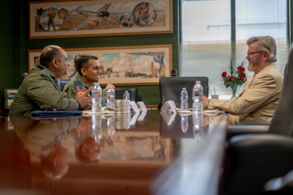Air University hosts Indian Air Force delegation to strengthen officer development and partnership