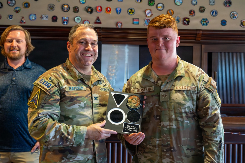 Vandenberg Hosts Patching Ceremony for STP-S29A Launch