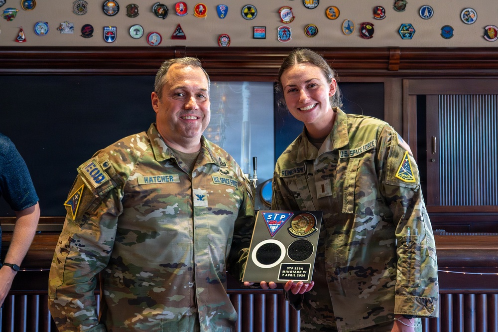 Vandenberg Hosts Patching Ceremony for STP-S29A Launch