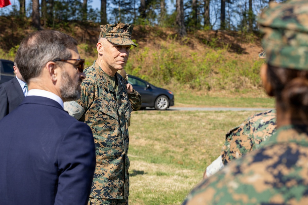 Jason L. Potter Alongside Lt. Gen. Austin Watch MCDAT Demonstration