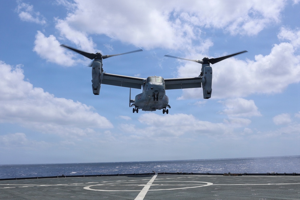 Comstock Conducts Flight Quarters