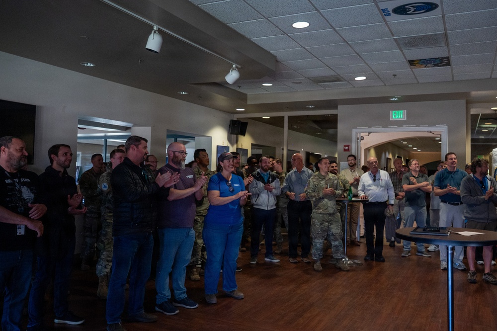 Vandenberg Hosts Patching Ceremony for STP-S29A Launch